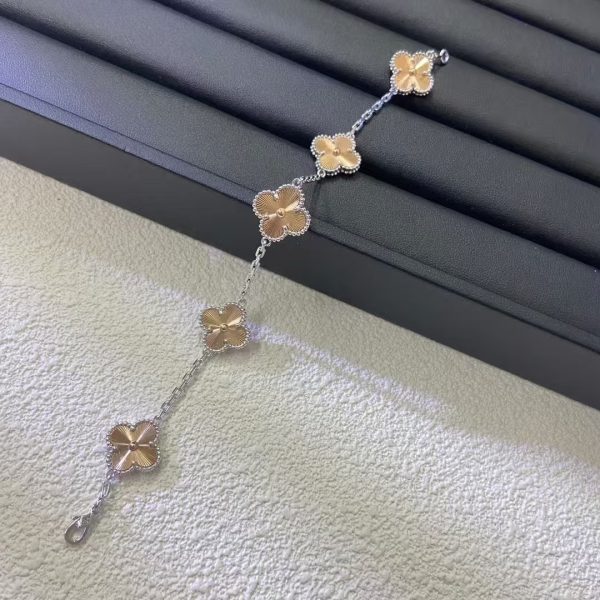 Van Cleef & Arpels Vintage Alhambra bracelet, 5 motifs - Image 3