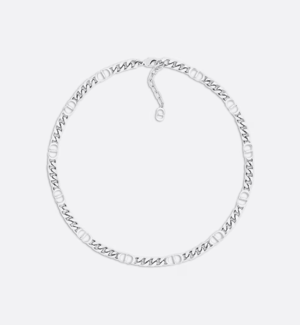 DIOR CD Icon Thin Chain Link Necklace