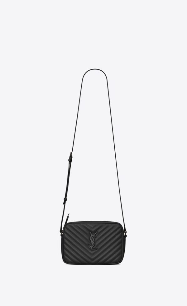 SAINT LAURENT LOU CAMERA BAG IN QUILTED LEATHER