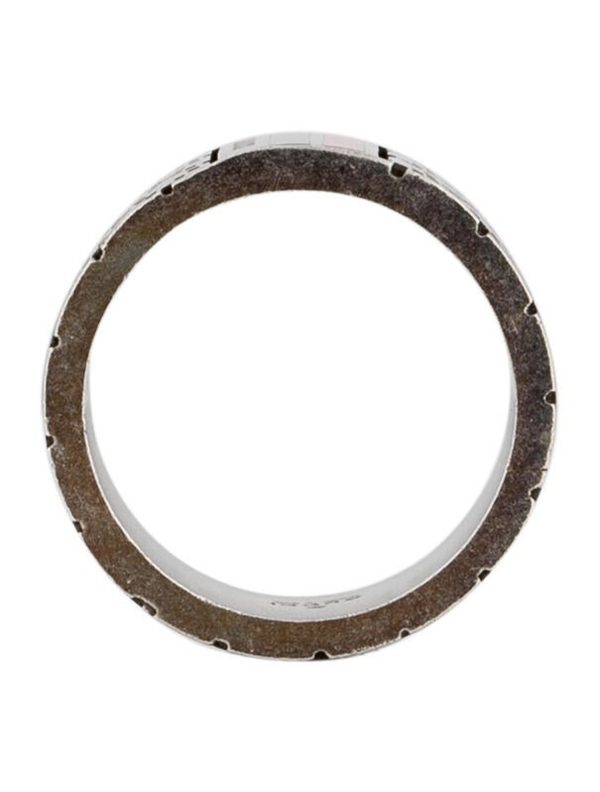 GUCCI Enamel Wide Diamantissima Ring - Image 4