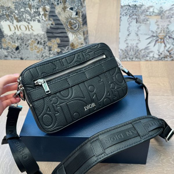 DIOR Mini Safari Bag with Strap - Image 9