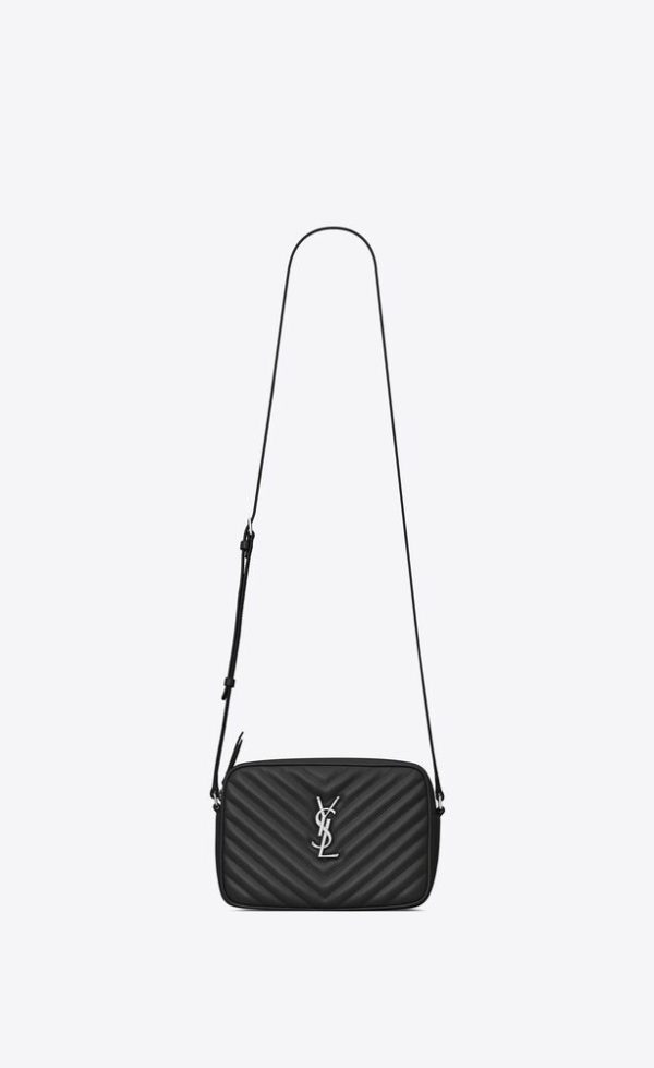 SAINT LAURENT LOU CAMERA BAG IN QUILTED LEATHER