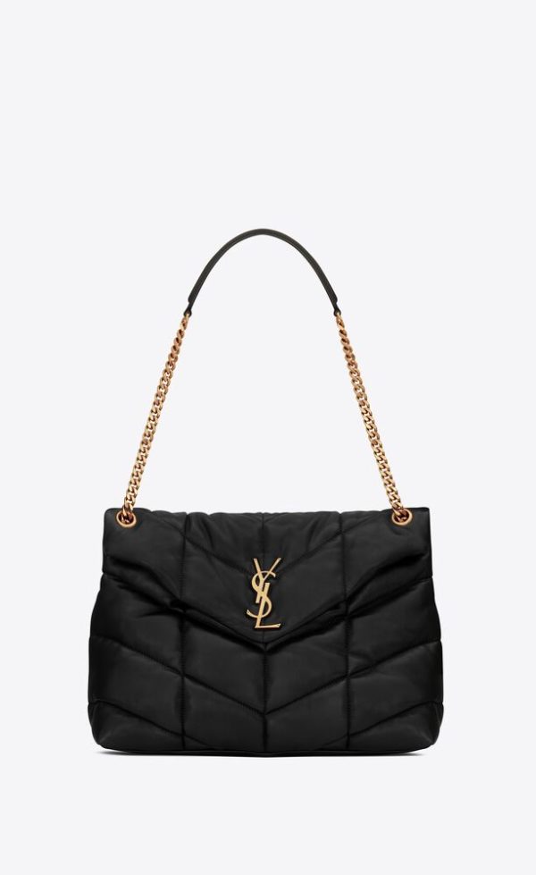 SAINT LAURENT PUFFER MEDIUM IN NAPPA LEATHER
