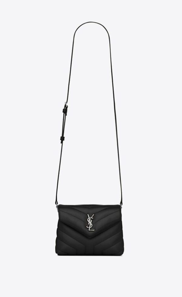 SAINT LAURENT TOY LOULOU IN QUILTED LEATHER