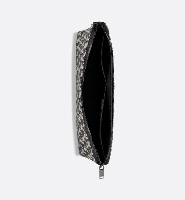 DIOR Pouch Beige and black Oblique jacquard - Image 3