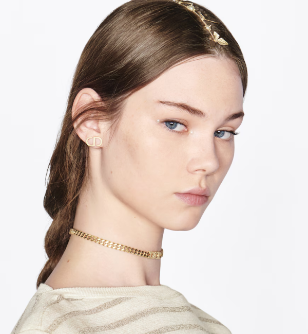 DIOR Petit CD Stud Earrings - Image 2