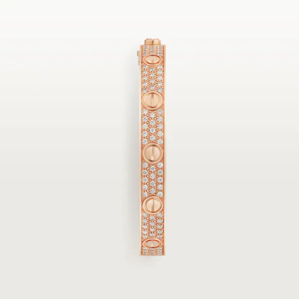 CARTIER LOVE BRACELET, DIAMOND-PAVED - Image 4