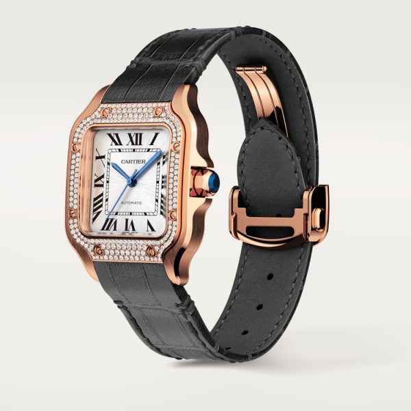CARTIER SANTOS DE  WATCH MEDIUM MODEL - Image 2