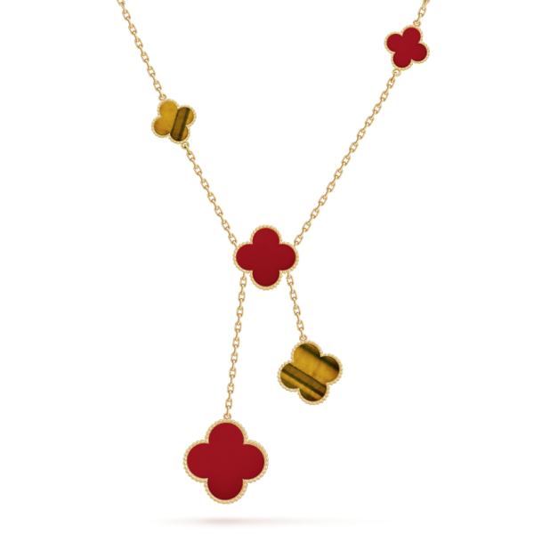 Van Cleef & Arpels Magic Alhambra necklace, 6 motifs