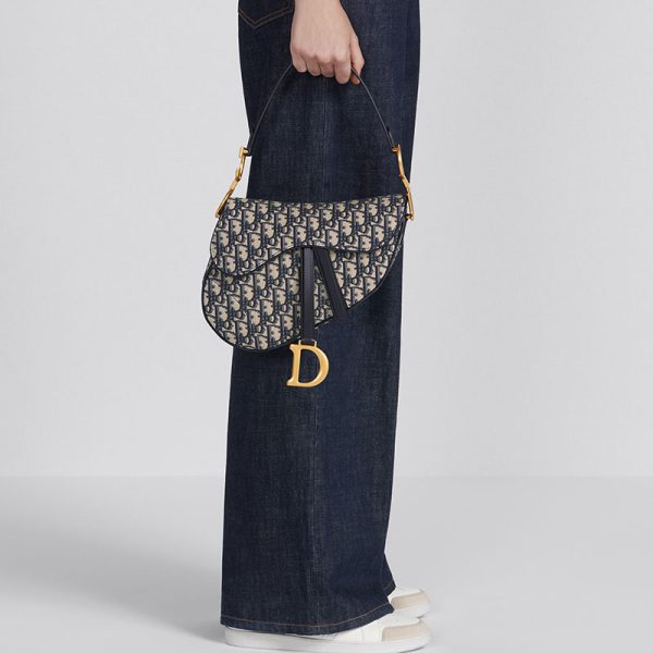 DIOR SADDLE BAG WITH STRAP - Image 7