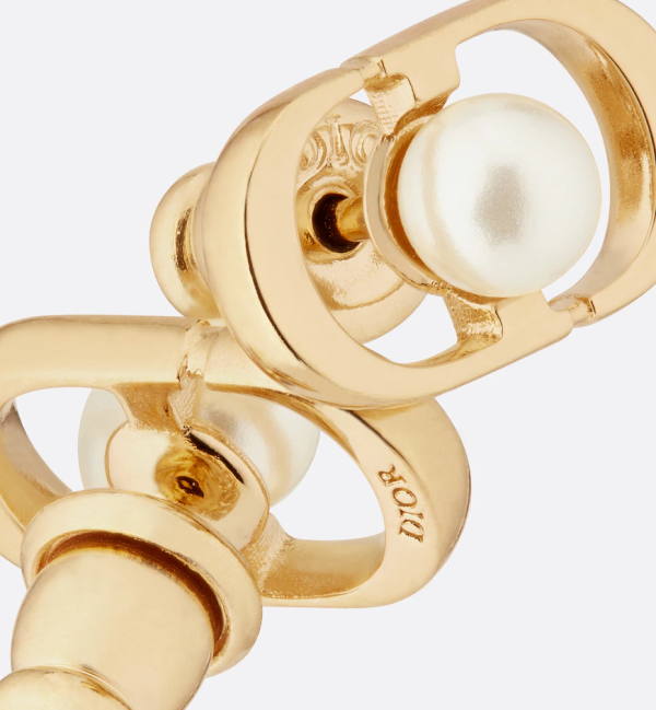 DIOR Petit CD Jolie Mini Stud Earrings - Image 5