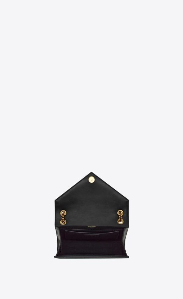 SAINT LAURENT ENVELOPE MEDIUM IN MATELASSÉ LAMBSKIN - Image 2