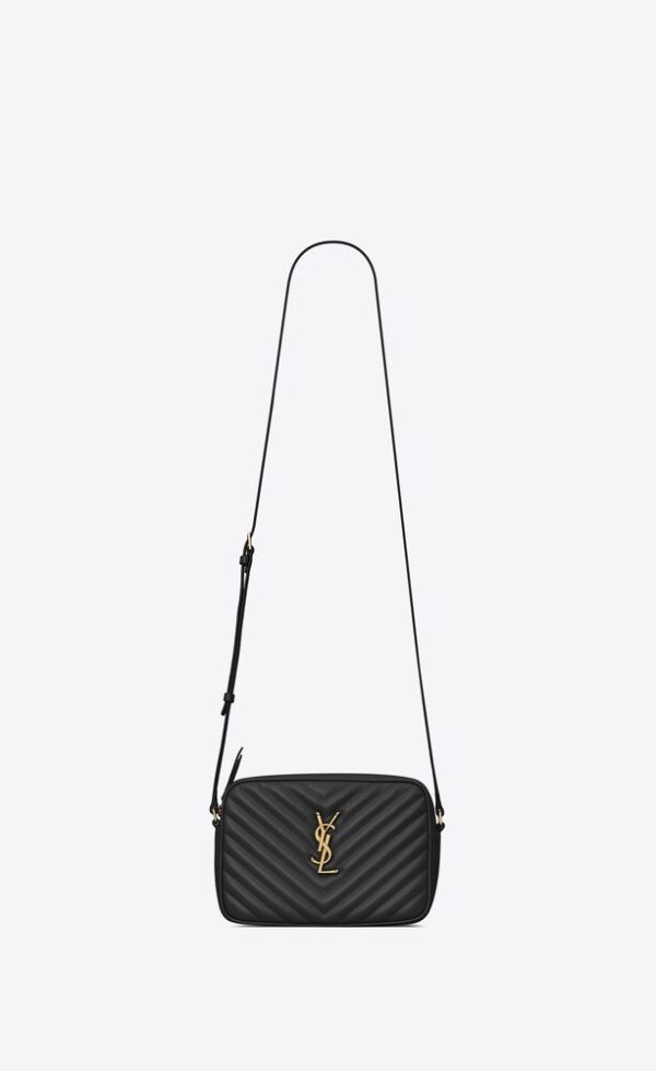 SAINT LAURENT LOU CAMERA BAG IN QUILTED LEATHER