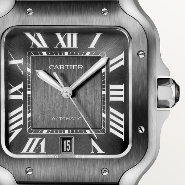 CARTIER SANTOS DE  WATCH  LARGE MODEL - Image 6