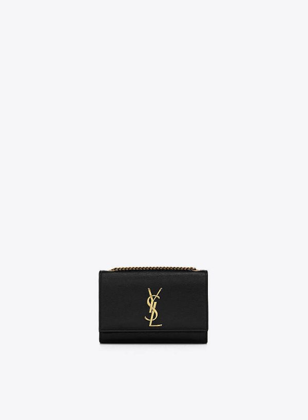 SAINT LAURENT KATE SMALL IN SHINY GRAINED LEATHER - Image 6