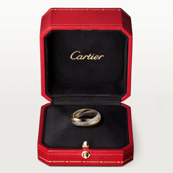 CARTIER TRINITY RING, SMALL MODEL - Image 4