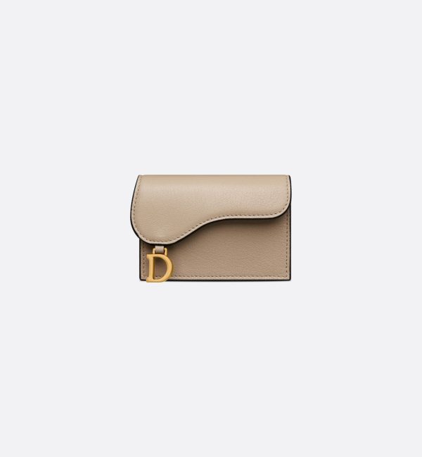 DIOR Saddle Bloom Card Holder