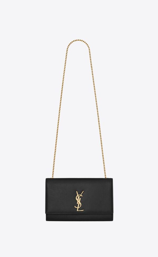 SAINT LAURENT KATE MEDIUM IN GRAIN DE POUDRE EMBOSSED LEATHER
