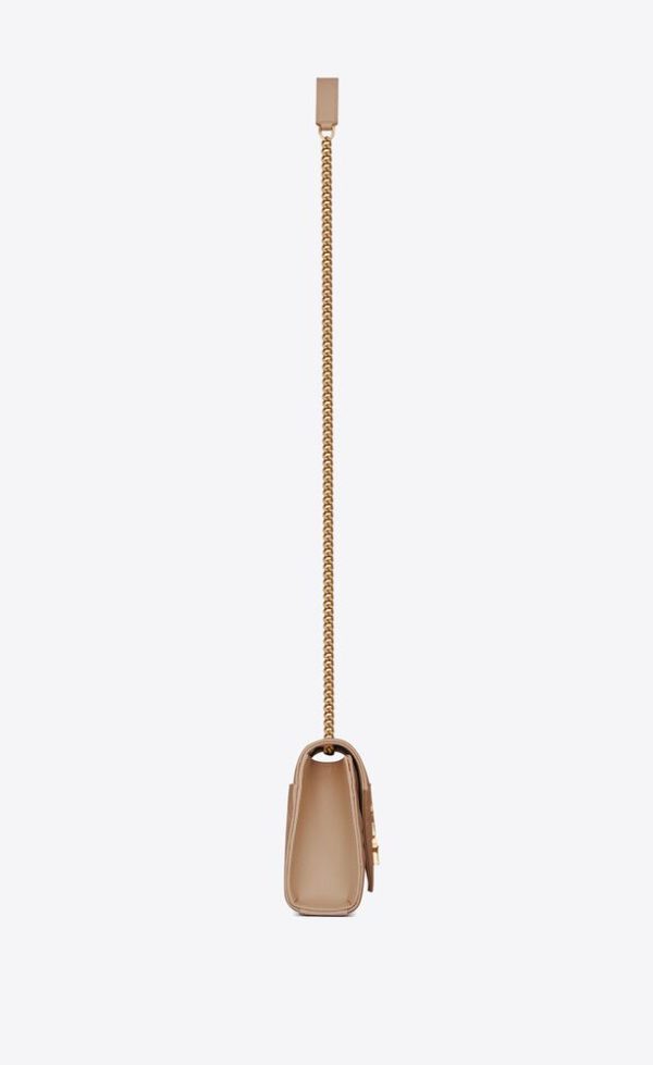 SAINT LAURENT ENVELOPE SMALL IN QUILTED GRAIN DE POUDRE EMBOSSED LEATHER - Image 4