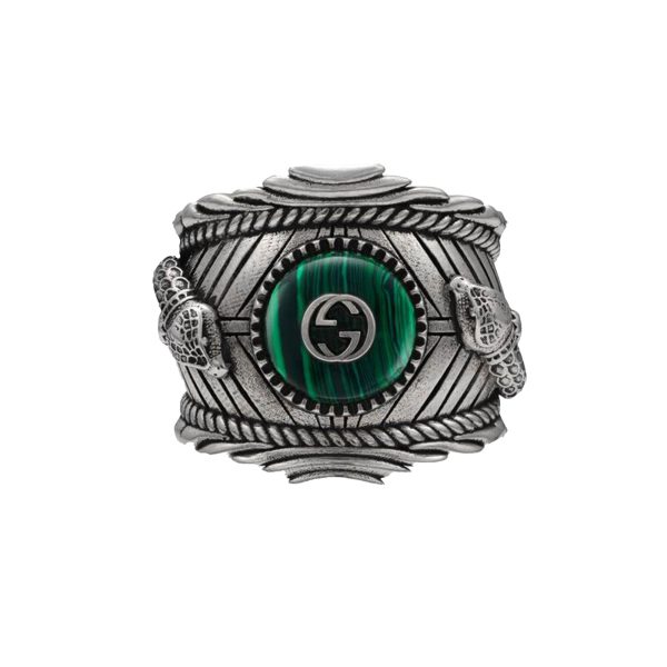 GUCCI Medium Feline Head Sterling SiLVer Ring - Image 4