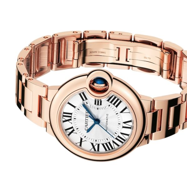 CARTIER 33MM BLUE BALLOON WATCH - Image 3