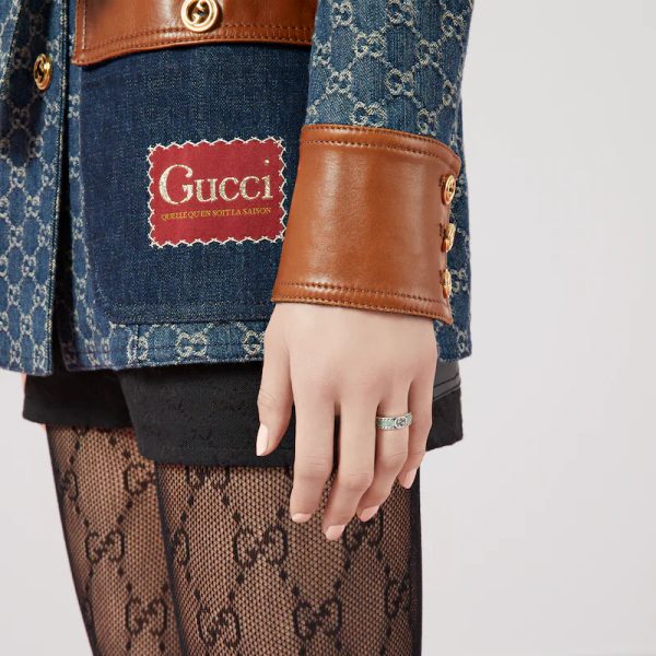 GUCCI INTERLOCKING RING - Image 6