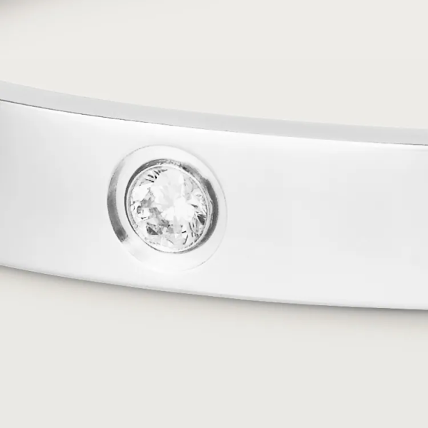 CARTIER LOVE BRACELET, 4 DIAMONDS - Image 3