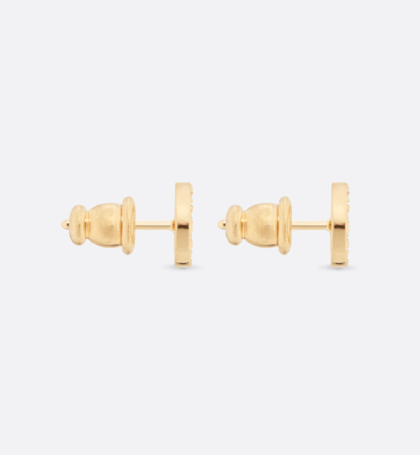 DIOR Petit CD Mini Stud Earrings - Image 4