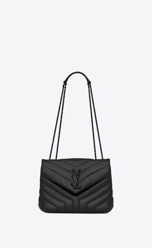 SAINT LAURENT LOULOU SMALL IN QUILTED LEATHER