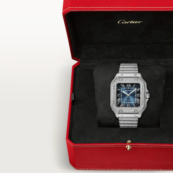 CARTIER SANTOS DE  WATCH MEDIUM MODEL - Image 7