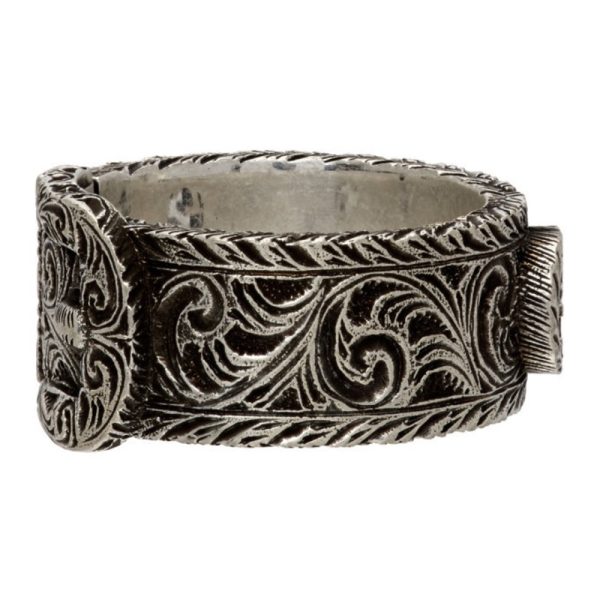GUCCI Interlock Garden Ring SiLVer - Image 4