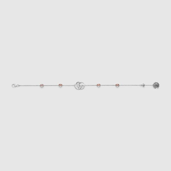 GUCCI DOUBLE G MOTHER OF PEARL BRACELET - Image 3