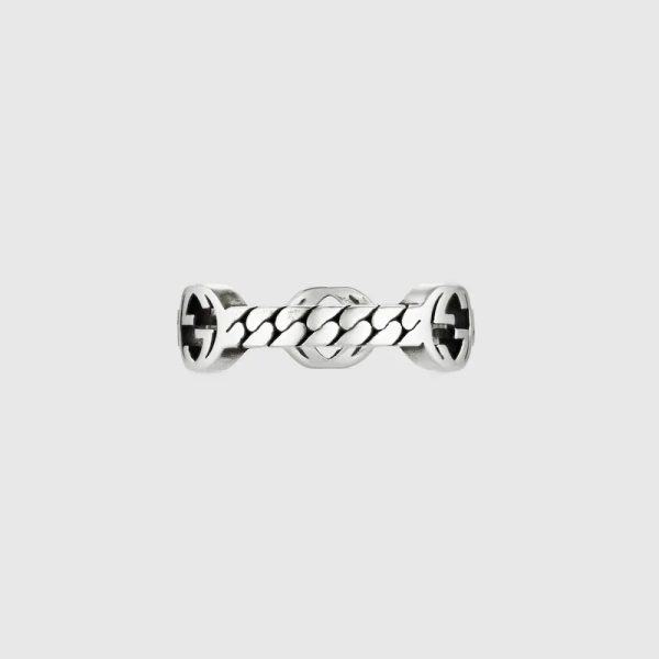 GUCCI INTERLOCKING RING - Image 2