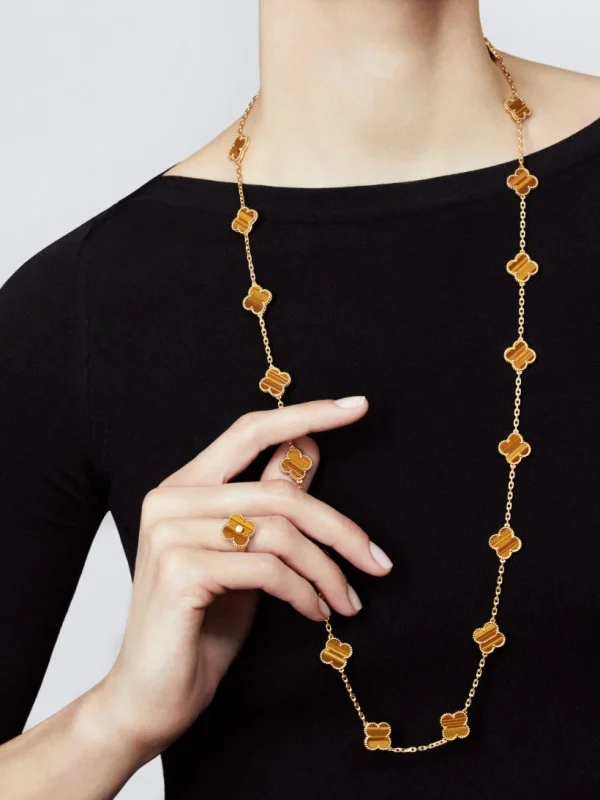 Van Cleef & Arpels Vintage Alhambra long necklace, 20 motifs - Image 3