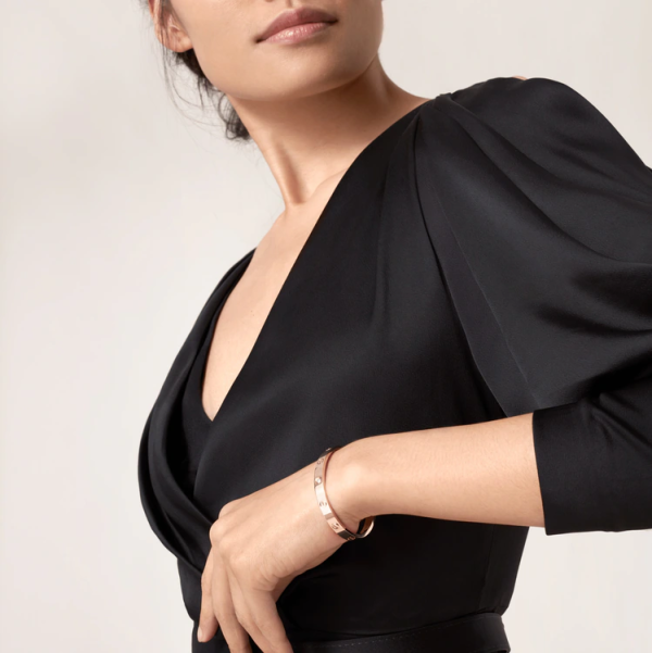 CARTIER LOVE BRACELET, 4 DIAMONDS - Image 9