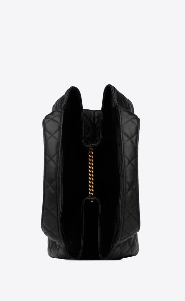 SAINT LAURENT ICARE MAXI SHOPPING BAG IN QUILTED LAMBSKIN - Image 5