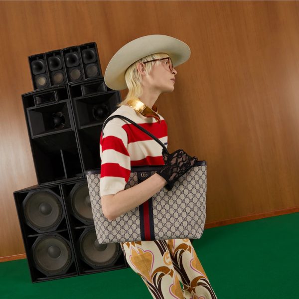 GUCCI OPHIDIA  MEDIUM TOTE - Image 9