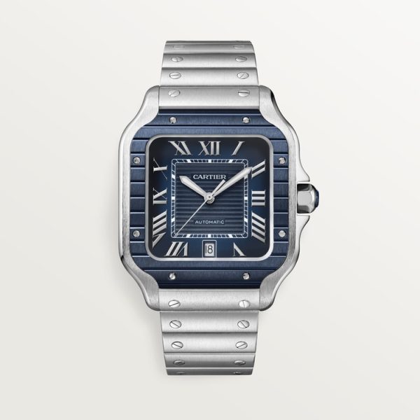 CARTIER SANTOS DE  WATCH LARGE MODEL