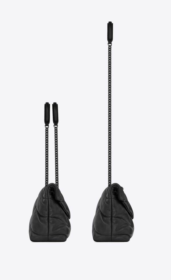 SAINT LAURENT PUFFER SMALL IN NAPPA LEATHER - Image 4