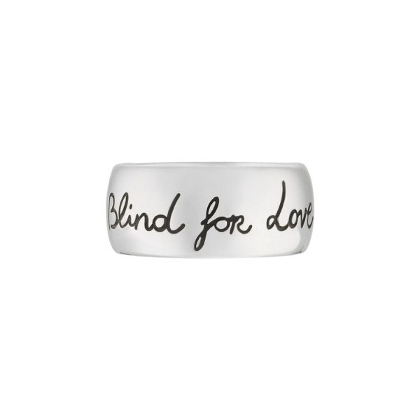 GUCCI Wide Blind For Love Ring - Image 3