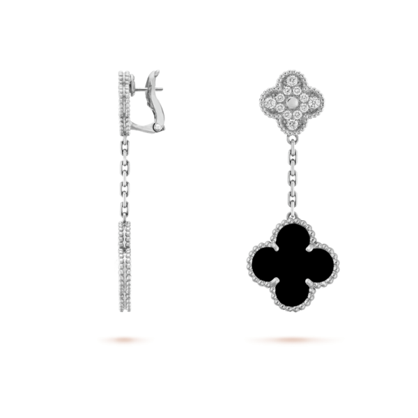 Van Cleef & Arpels Magic Alhambra earrings, 2 motifs - Image 3