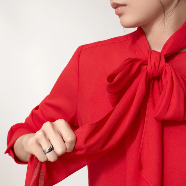 CARTIER TRINITY RING, CLASSIC CERAMIC - Image 7