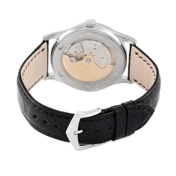 Patek Philippe Calatrava 38mm 18K White Gold 5296G-010 Silver Dial Mens Watch - Image 3