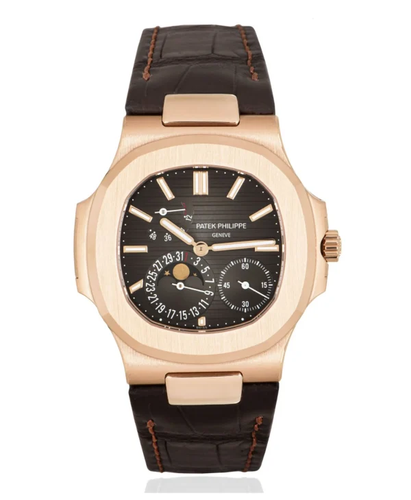 Patek Philippe Nautilus Rose Gold 40mm 5712R-001 with brown dial Watch