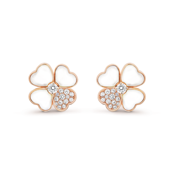 Van Cleef & Arpels Cosmos earrings, medium model
