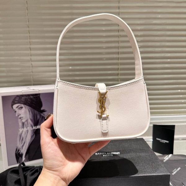 SAINT LAURENT LE 5 A 7 IN VEGETABLE-TANNED LEATHER - Image 5