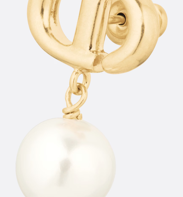 DIOR CD Navy Earrings - Image 6