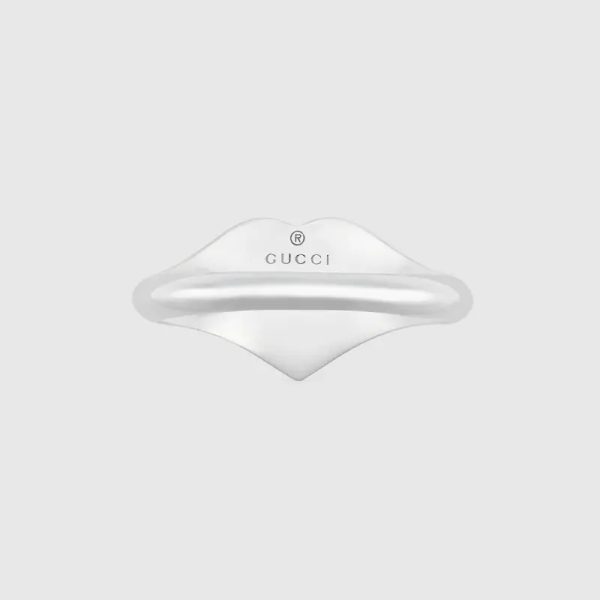 GUCCI HEART RING WITH INTERLOCKING G - Image 3