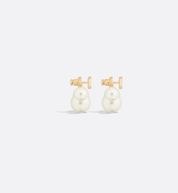 DIOR Triptyque Mini Stud Earrings - Image 3