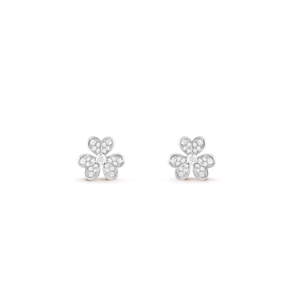 Van Cleef & Arpels Frivole earrings, mini model